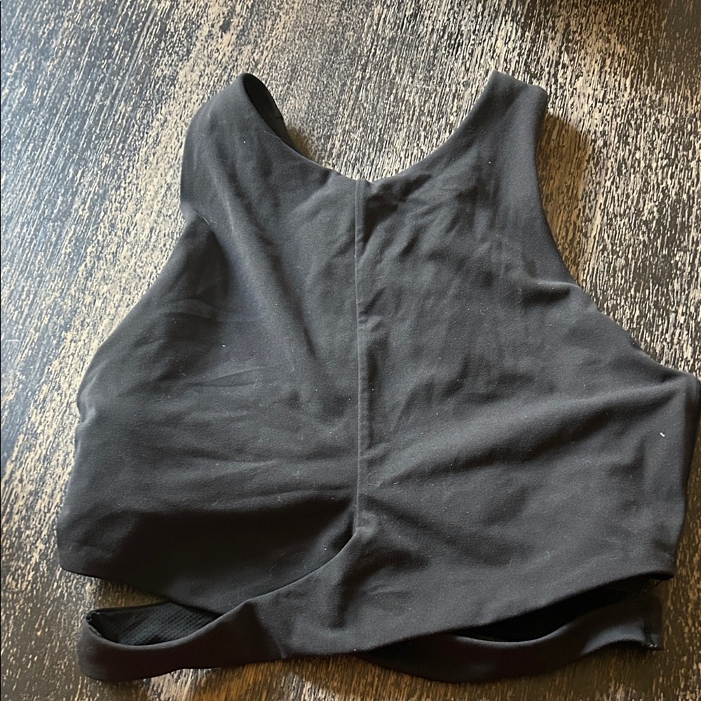 Black Sleeveless Women's Top